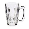 Tasse mug Abstrait Transparent verre 6 Unités (340 ml)