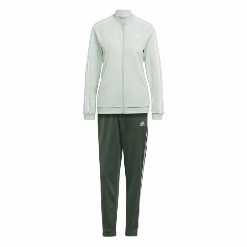 Survêtement Femme Adidas Essentials 3 Stripes Vert clair