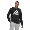 Sweat sans capuche homme Adidas Essentials Big Logo Noir