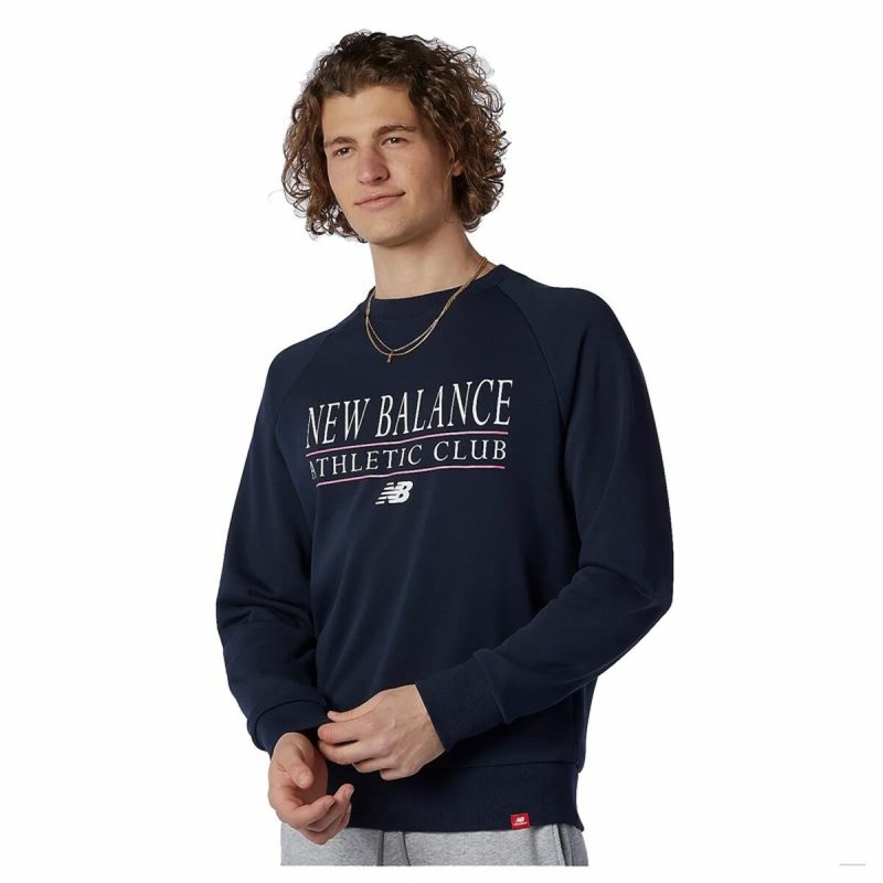 Sweat sans capuche homme New Balance 520  Blue marine