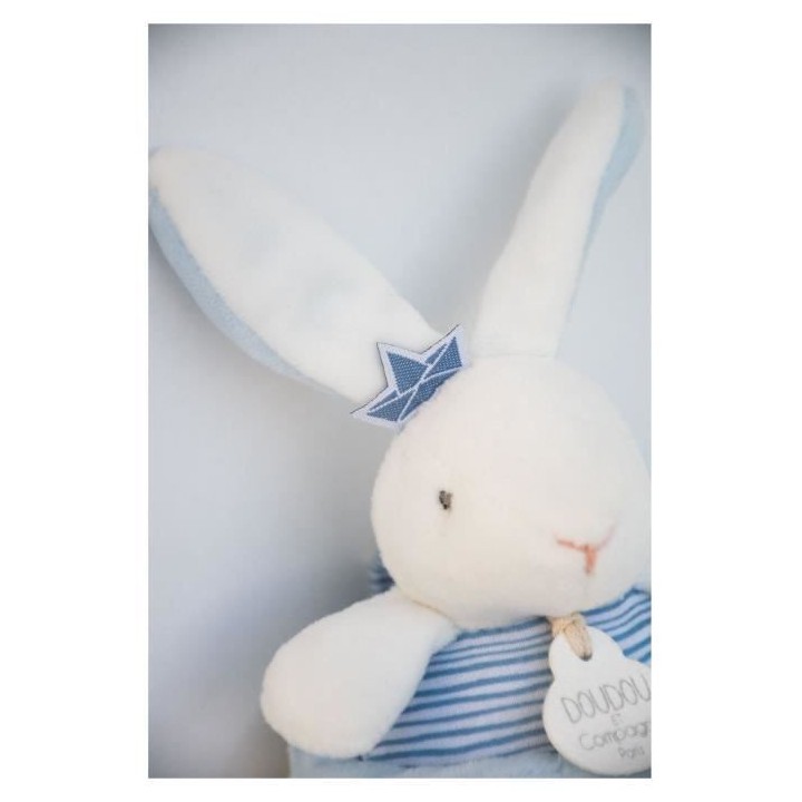 DOUDOU ET COMPAGNIE Lapin Matelot - Boîte a musique