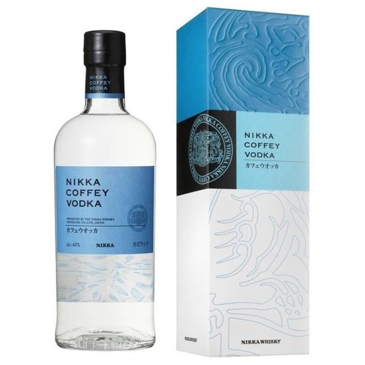 Nikka Coffey Vodka - Vodka de céréales - 40.0% Vol. - 70 cl avec ét