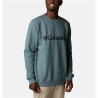 Sweat sans capuche homme Columbia Logo Fleece Crew Bleu