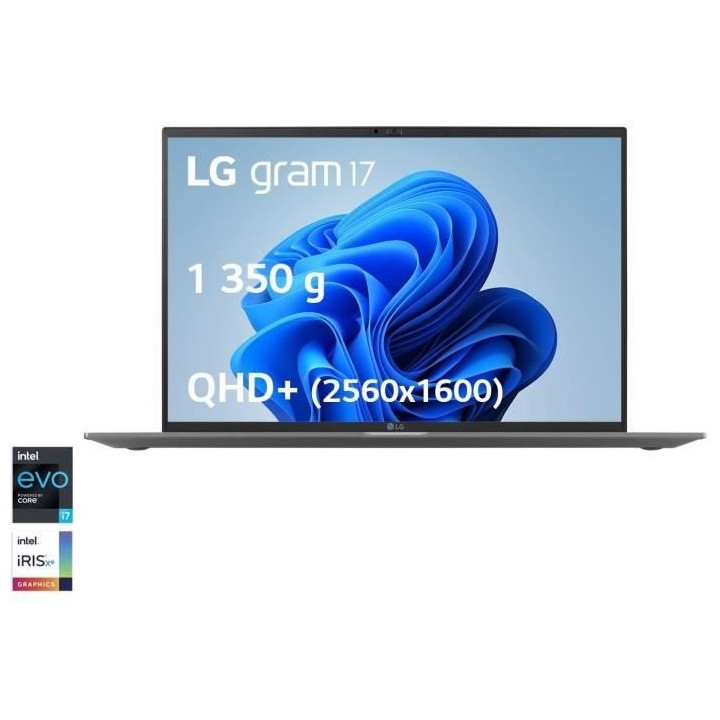 PC Ultra Portable - LG - Gram - 17Z90Q-G.AA76F - 17 FHD+ - Intel Core