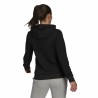 Sweat à capuche femme Adidas Loungewear Essentials Logo Noir