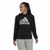 Sweat à capuche femme Adidas Loungewear Essentials Logo Noir