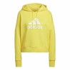 Sweat à capuche femme Adidas Future Icons Badge of Sport Jaune