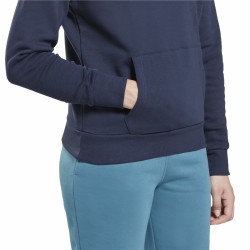 Sweat à capuche femme Reebok Doorbuster Identity Bleu foncé