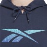 Sweat à capuche femme Reebok Doorbuster Identity Bleu foncé