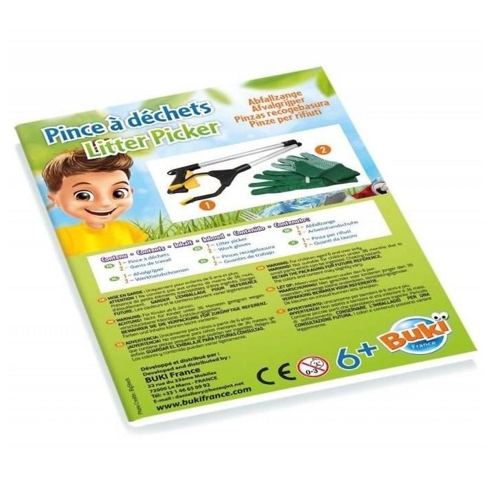 BUKI FRANCE Pince a déchets