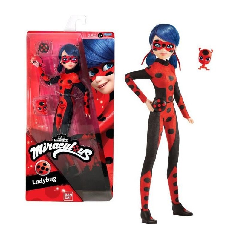 Miraculous - Poupée 26 cm- Ladybug nouveau costume