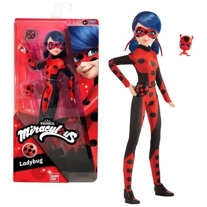 Miraculous - Poupée 26 cm- Ladybug nouveau costume