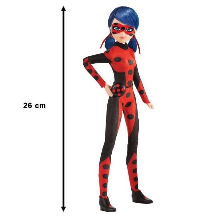 Miraculous - Poupée 26 cm- Ladybug nouveau costume