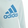 Sweat-shirt sans capuche fille Adidas Essentials Cyan