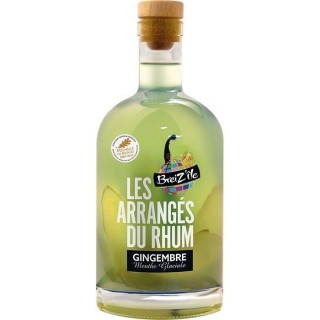 Breiz'Ile - Les arrangés du rhum - Punch au rhum - Gingembre Menthe -