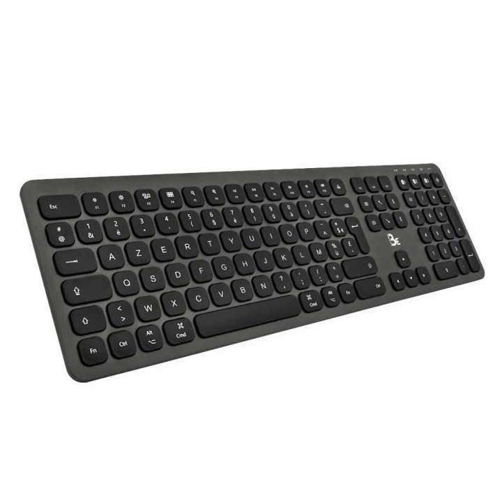 BLUE ELEMENT Clavier Bluetooth recharegable pour Mac - Noir - FR - AZE