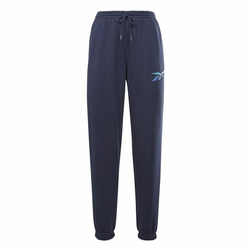 Pantalon de sport long Reebok Vector Graphic Blue marine Femme