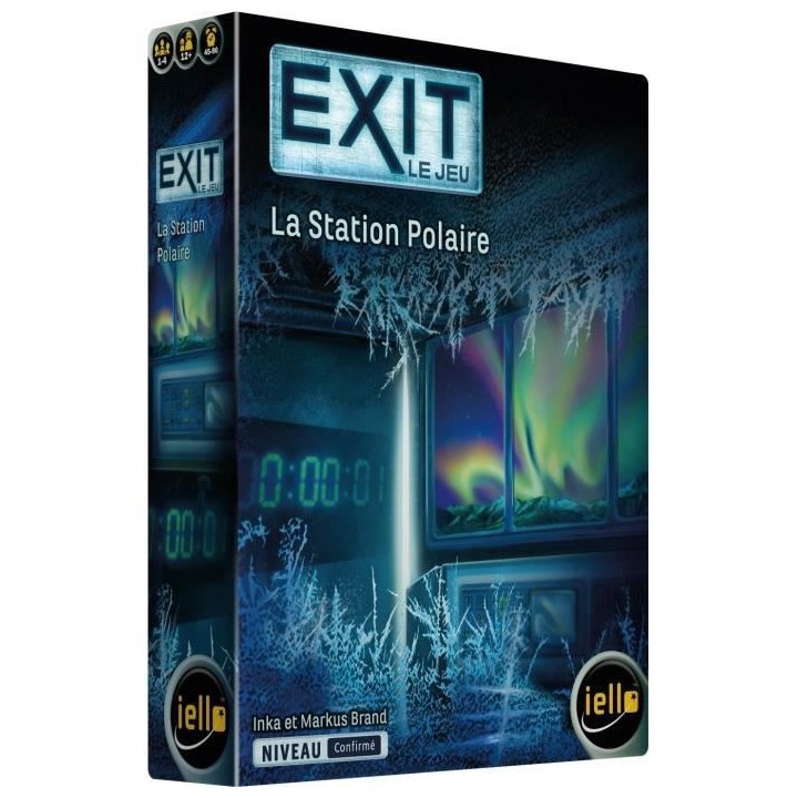 EXIT : Le Jeu - La Station Polaire - Jeu de société - Escape Games -