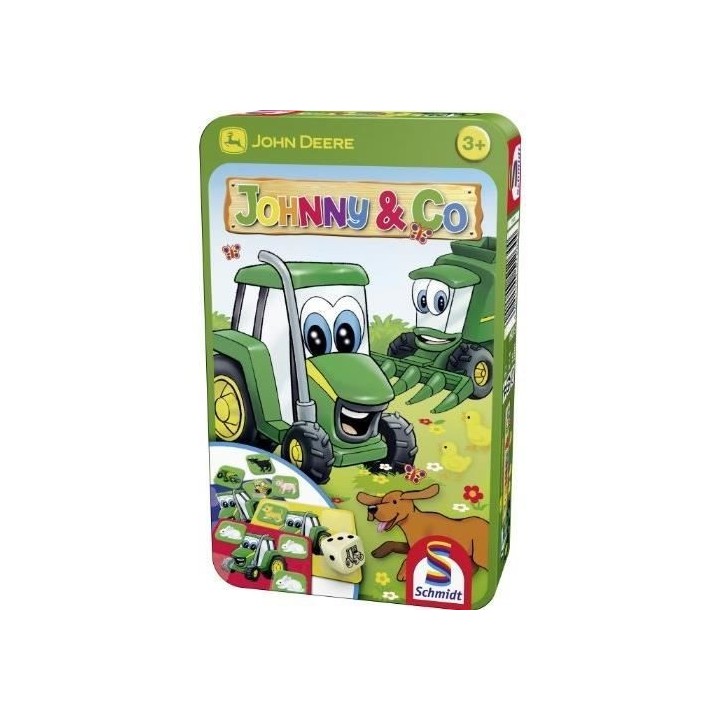 SCHMIDT AND SPIELE Jeu de poche - John Deere - Johny & Co.