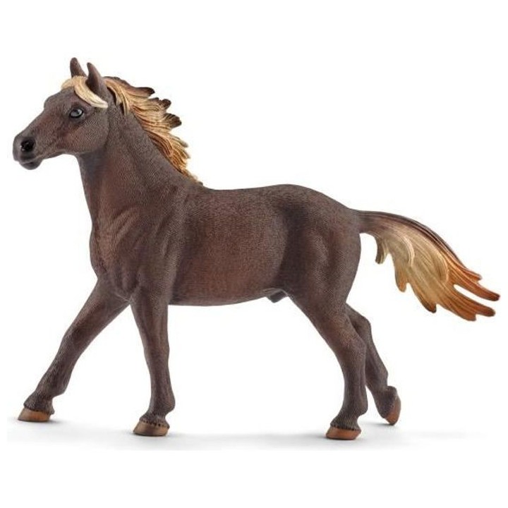Schleich Figurine 13805 - Animal de la ferme - Etalon mustang