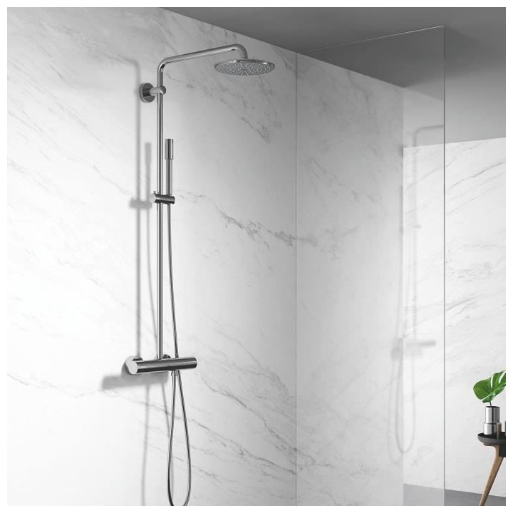 GROHE Colonne de douche Rainshower 210 27032001 - Mitigeur thermostati