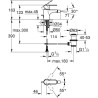 GROHE Mitigeur monocommande Bidet Taille S Get Chromé 32885000