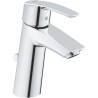 GROHE Robinet de salle de bains lavabo Start, mousseur économie d'eau, avec tirette de vidage, bonde incluse, taille M, 2345500