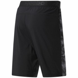 Short de Sport pour Homme Reebok Workout Ready Graphic Noir