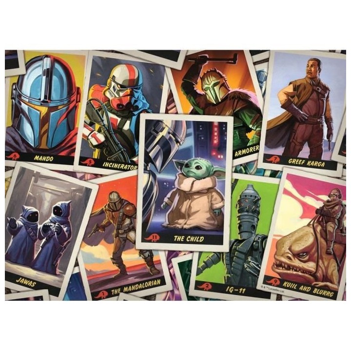 Puzzle 500 p - Baby Yoda / Star Wars Mandalorian