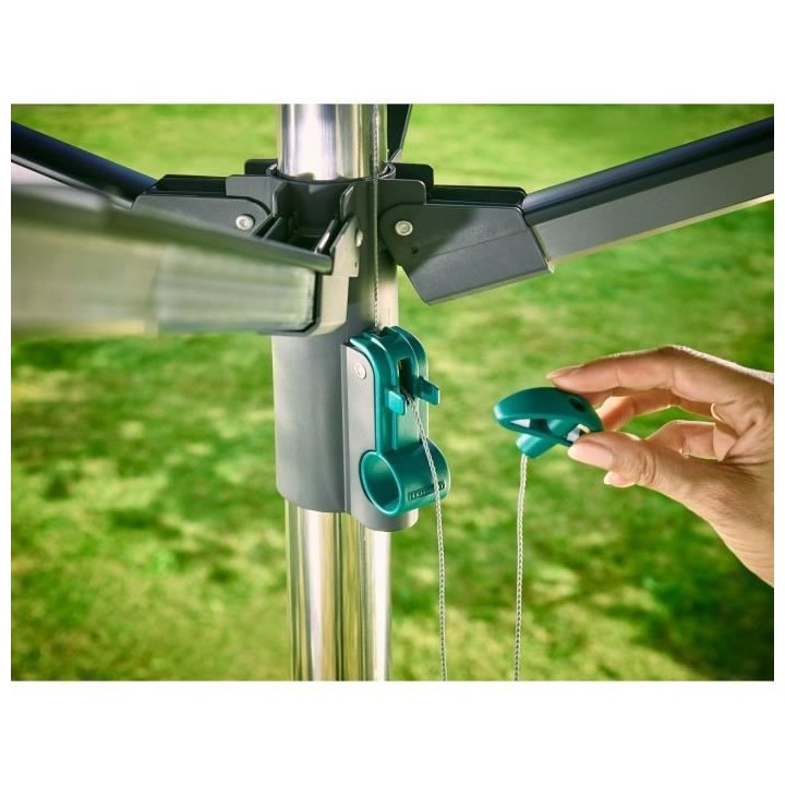 LEIFHEIT 82100 Séchoir parapluie LinoProtect 400, étendoir parapluie