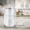 MELITTA 1011-11 Cafetiere Look IV Therm Selection 1011-11 Blanc/Acier Brossé