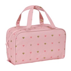 Trousse de Toilette Glow Lab Hearts Rose (31 x 14 x 19 cm)