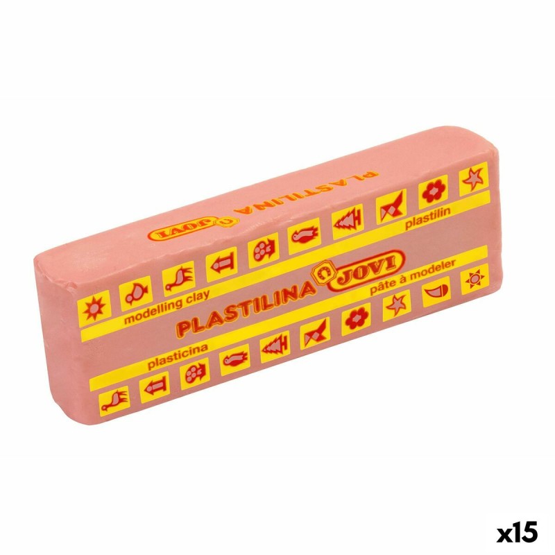 Barres de pâte à modeler Jovi School 150 g Viande 15 Unités