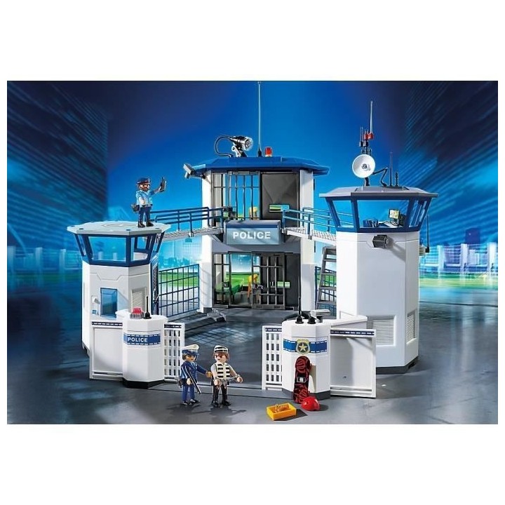 PLAYMOBIL 6919 - City Action - Commissariat de Police avec Prison