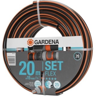 GARDENA Kit complet tuyau d'arrosage ComfortFLEX - Longueur 20m - Ø15