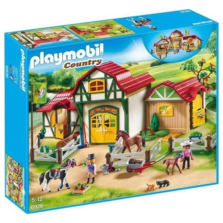 PLAYMOBIL 6926 - Country - Club d'équitation
