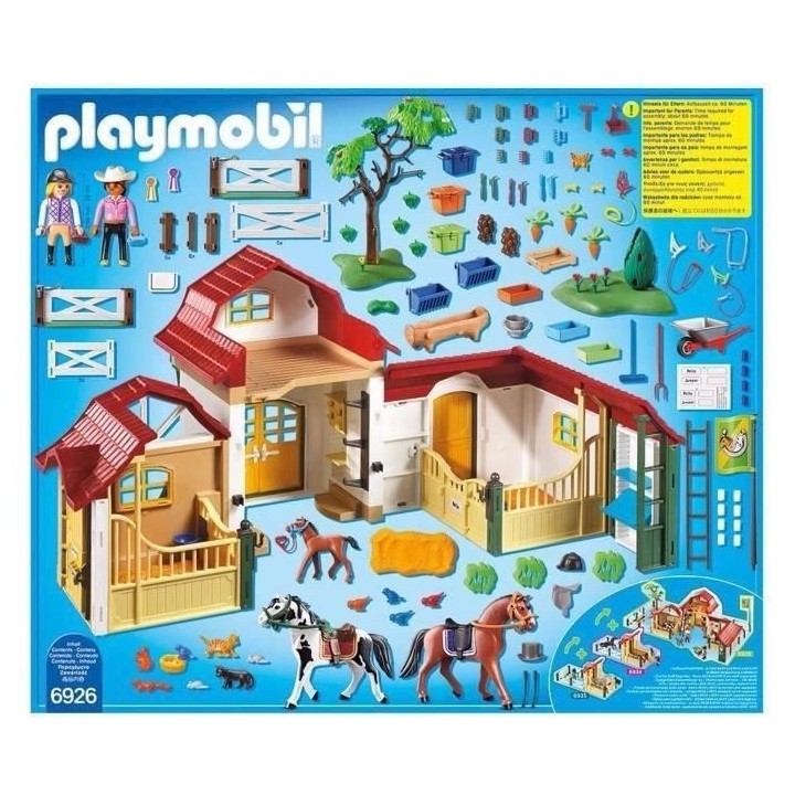 PLAYMOBIL 6926 - Country - Club d'équitation