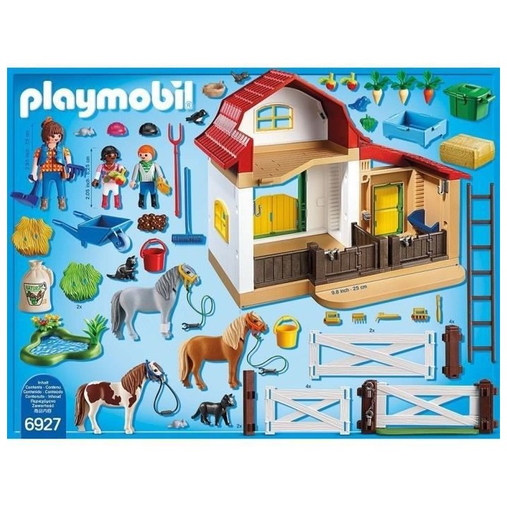 PLAYMOBIL 6927 - Country - Poney Club