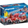 PLAYMOBIL 9463 - City Action - Camion de pompiers avec échelle pivotante