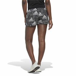 Short de Sport pour Femme Adidas Logo Graphic Pacer Noir