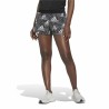 Short de Sport pour Femme Adidas Logo Graphic Pacer Noir