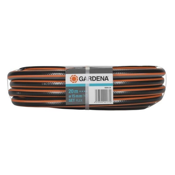 GARDENA Kit complet tuyau d'arrosage ComfortFLEX - Longueur 20m - Ø15