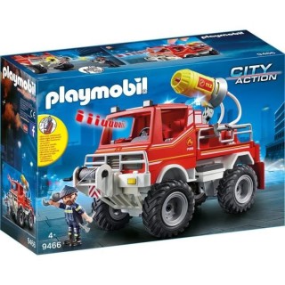 PLAYMOBIL 9466 - City Action - 4x4 de pompier avec lance-eau
