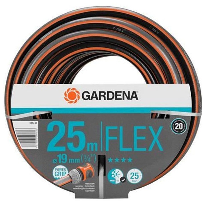 GARDENA Tuyau d'arrosage Comfort FLEX – Longueur 25m – Ø19mm –