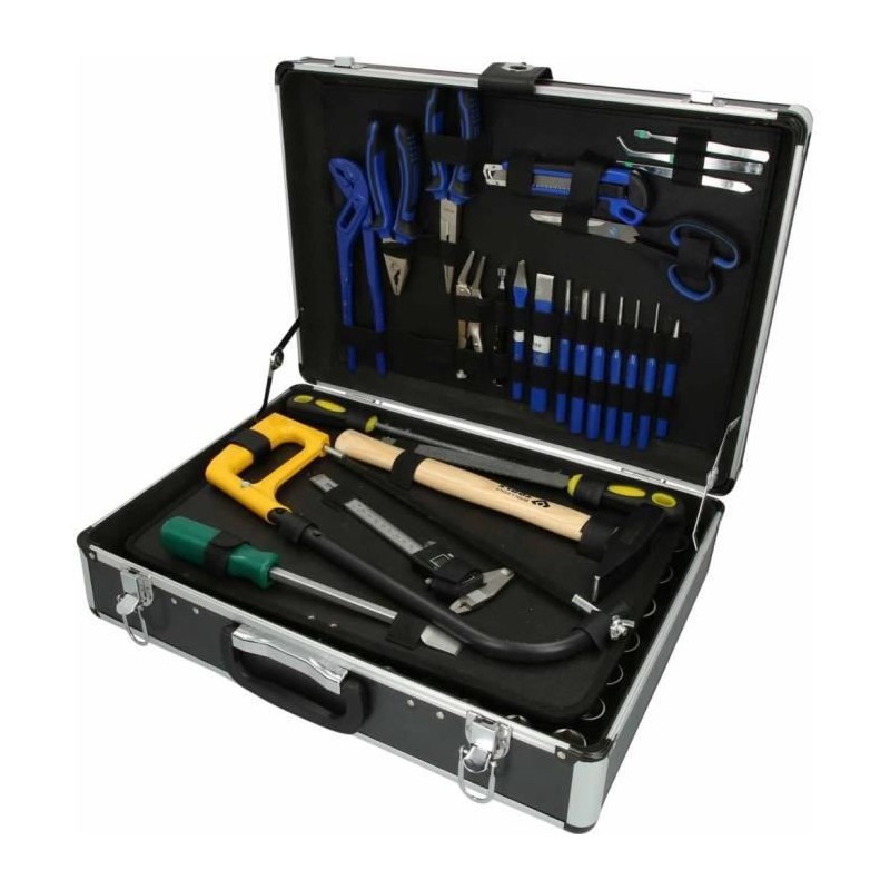 Coffret d'outils universel | 143 pieces - Brilliant Tools BT024143 - Malette outils