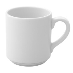 Tasse Ariane Prime Café Céramique Blanc (90 ml) (12 Unités)