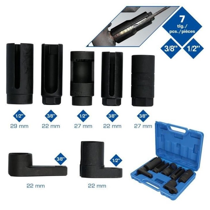 Brilliant Tools - Coffret de douilles pour sonde Lambda et capteurs |