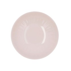 Assiette creuse Bidasoa Romantic Céramique Rose (22 cm) (12 Unités)