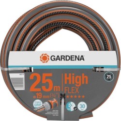 GARDENA Tuyau d'arrosage Comfort HighFLEX – Longueur 25m – Ø19mm – Anti noeud et indéformable – Garantie 25 ans (18083