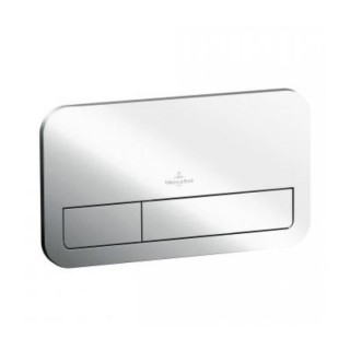 VILLEROY & BOCH Plaque de déclenchement ViConnect E200 chromé brilla